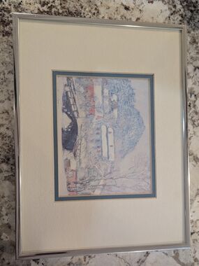 Framed  Monet Art Print